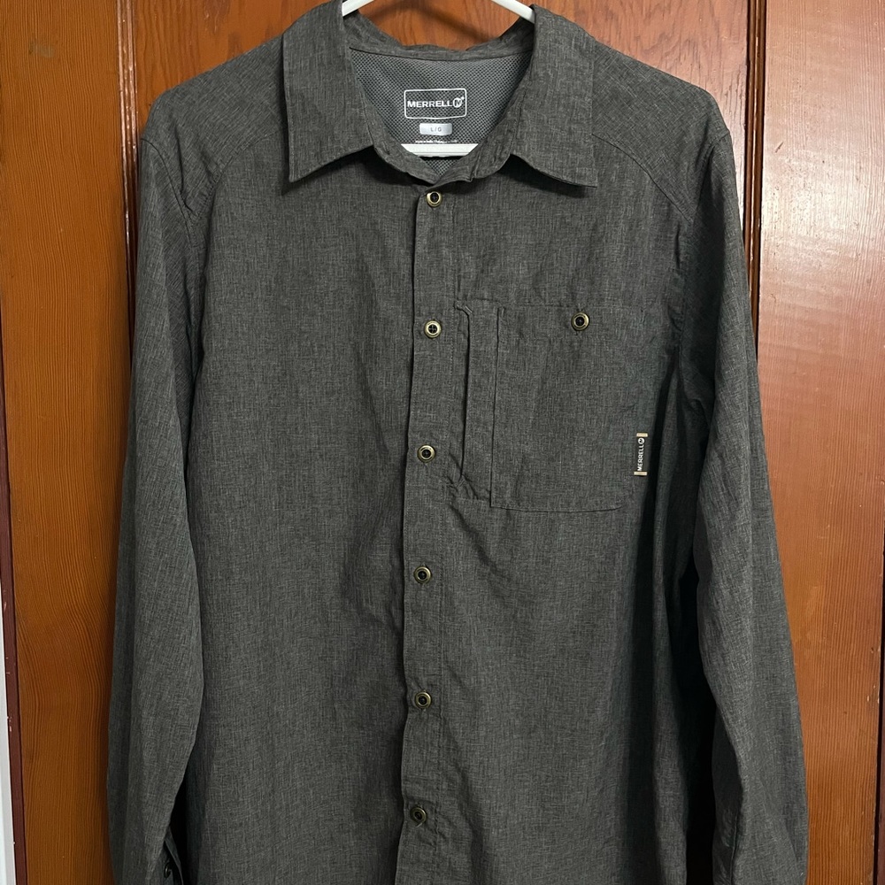 Merrell Men’s button-up long sleeve